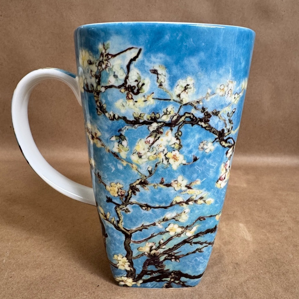 McIntosh Vincent Van Gogh Almond Blossom Fine Bone China Mug. 580ml